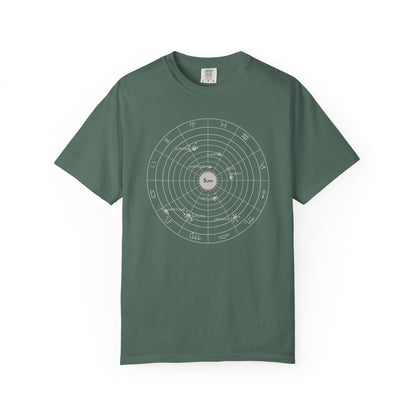 Solar System and Zodiac T-Shirt Unisex