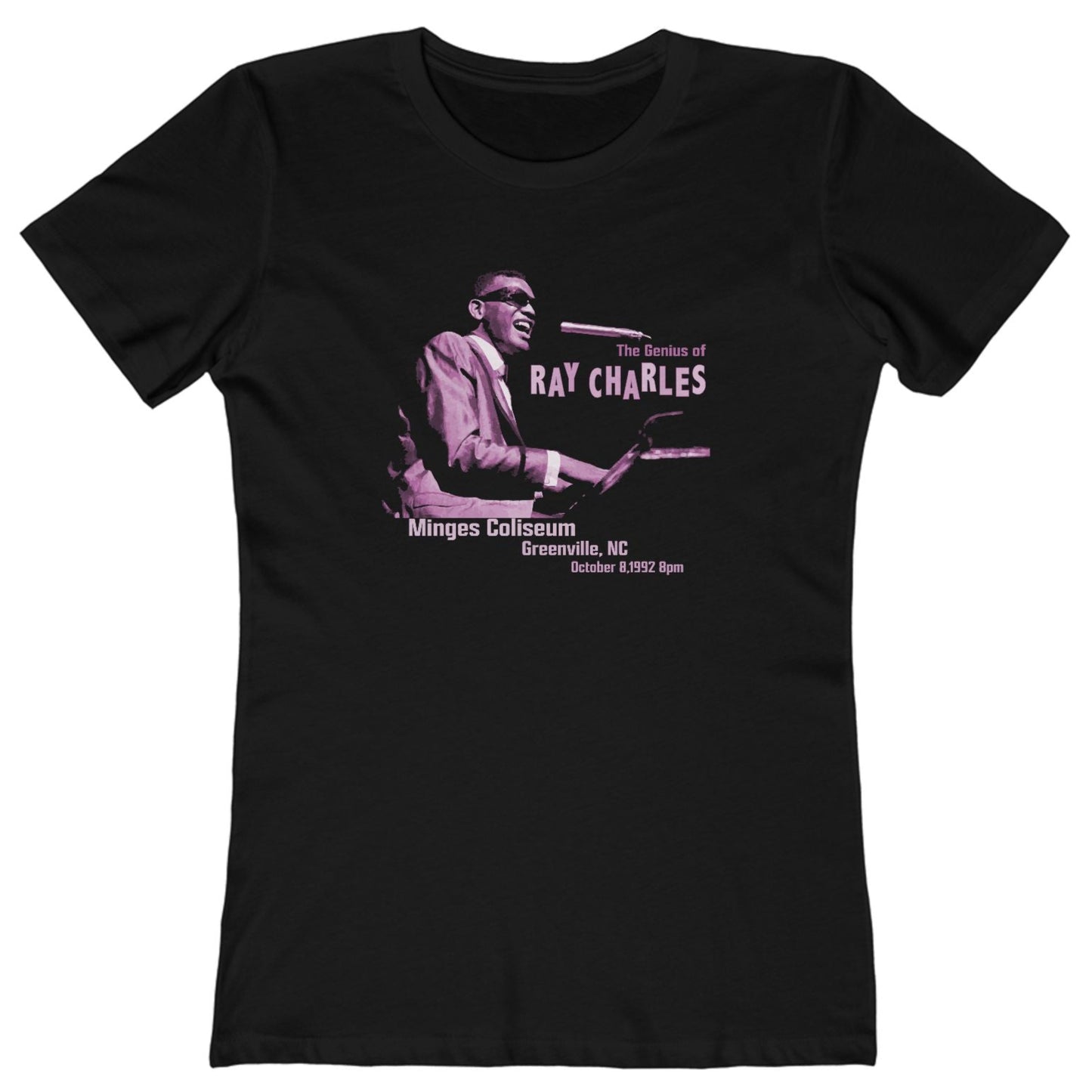 Ray Charles Minges Coliseum t-shirt