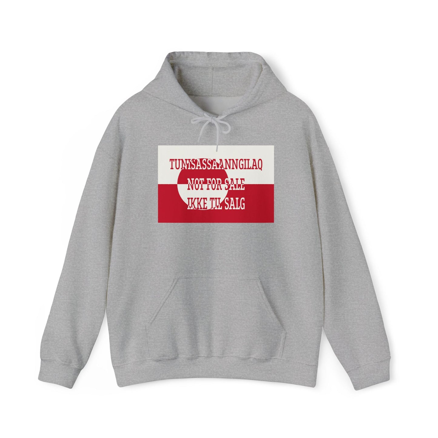 Greenland Flag Not For Sale Hoodie