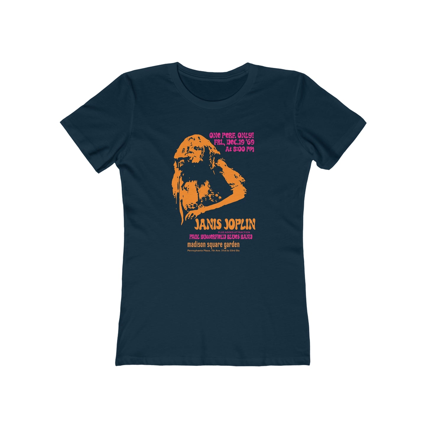 Janis Joplin at MSG - Women's T-Shirt