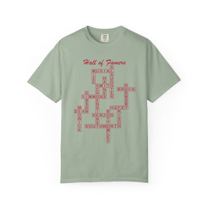 St Louis Cardinals Hall of Famers Crossword Unisex T-Shirt