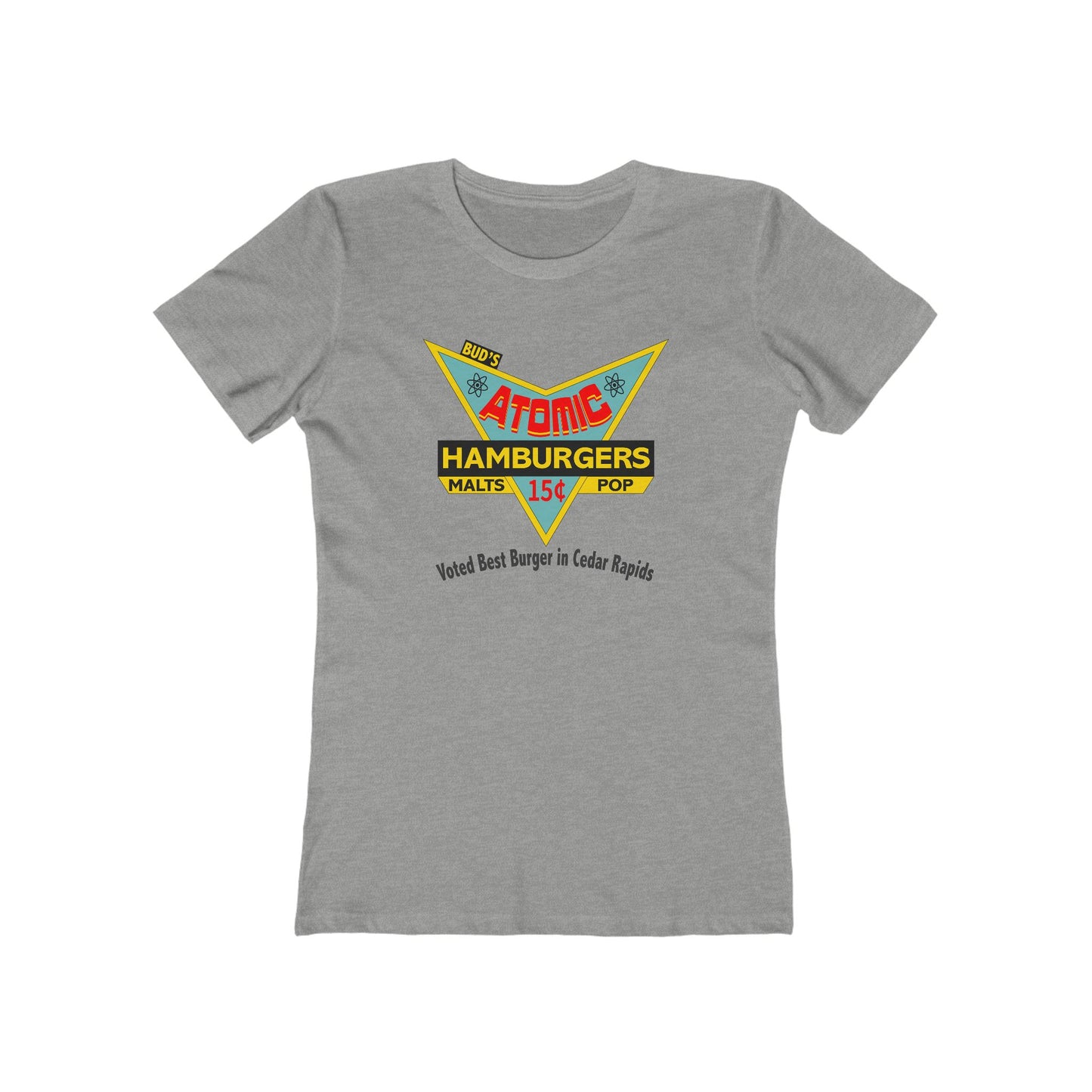 Atomic Hamburgers Retro Sign Women's T-Shirt