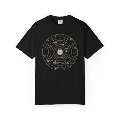 Solar System and Zodiac T-Shirt Unisex