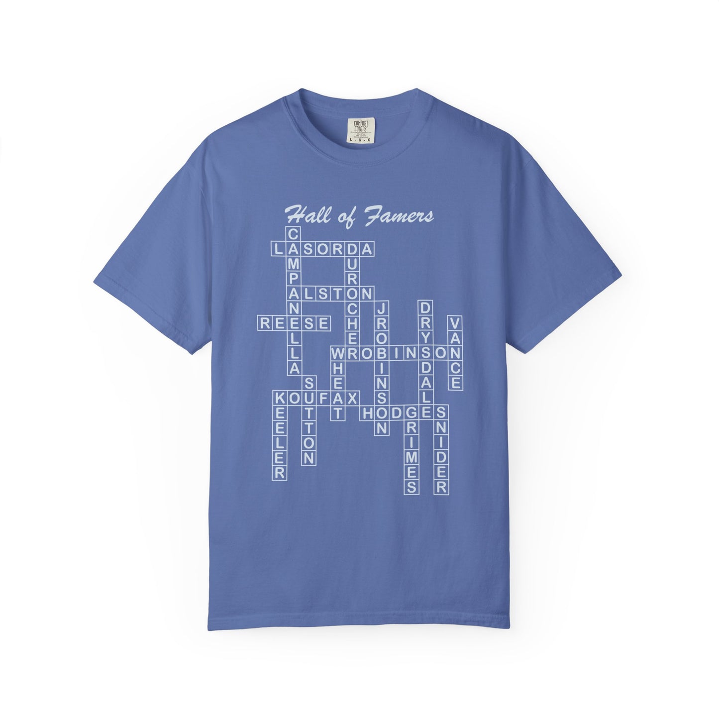 Dodgers Hall of Famers Crossword Unisex T-Shirt