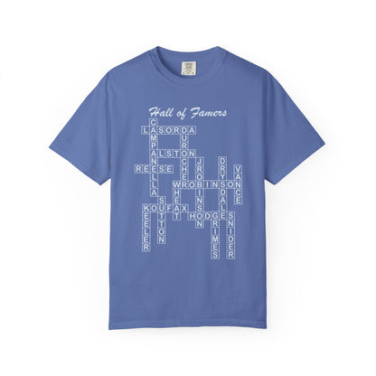 Dodgers Hall of Famers Crossword Unisex T-Shirt