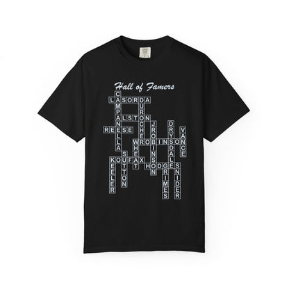 Dodgers Hall of Famers Crossword Unisex T-Shirt