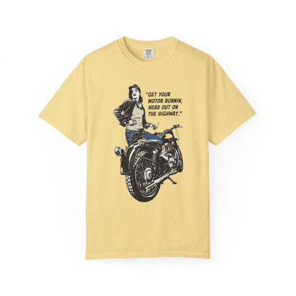 Born to be Wild T-Shirt Motorcycle Tee Unisex