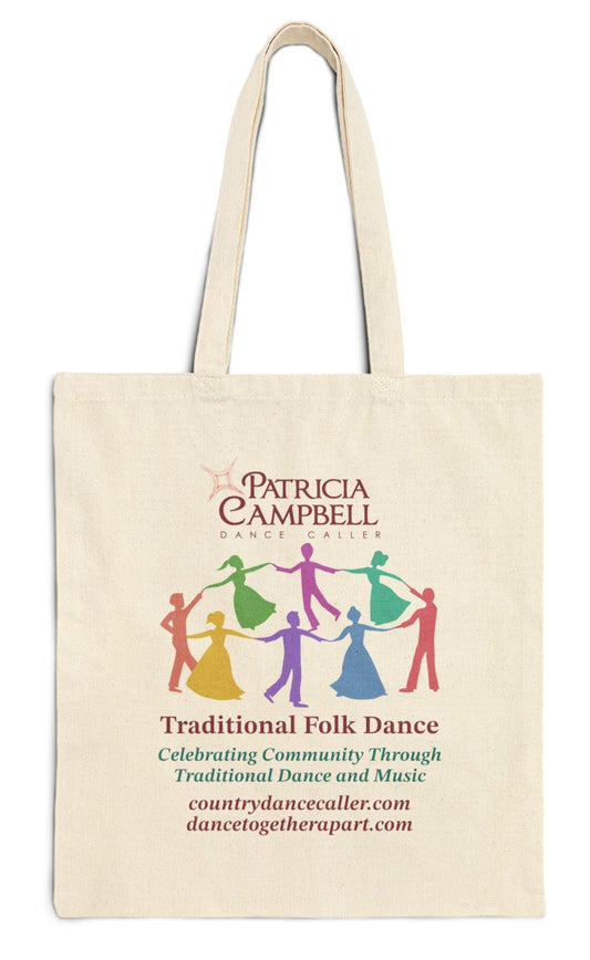 Patricia Campbell Dance Caller - Custom - Canvas Tote Bag