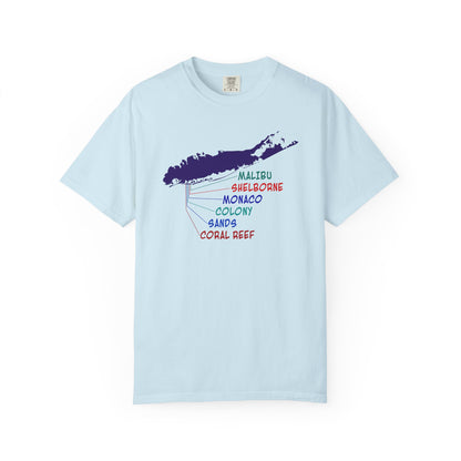 Lido Beach Clubs Unisex T-Shirt