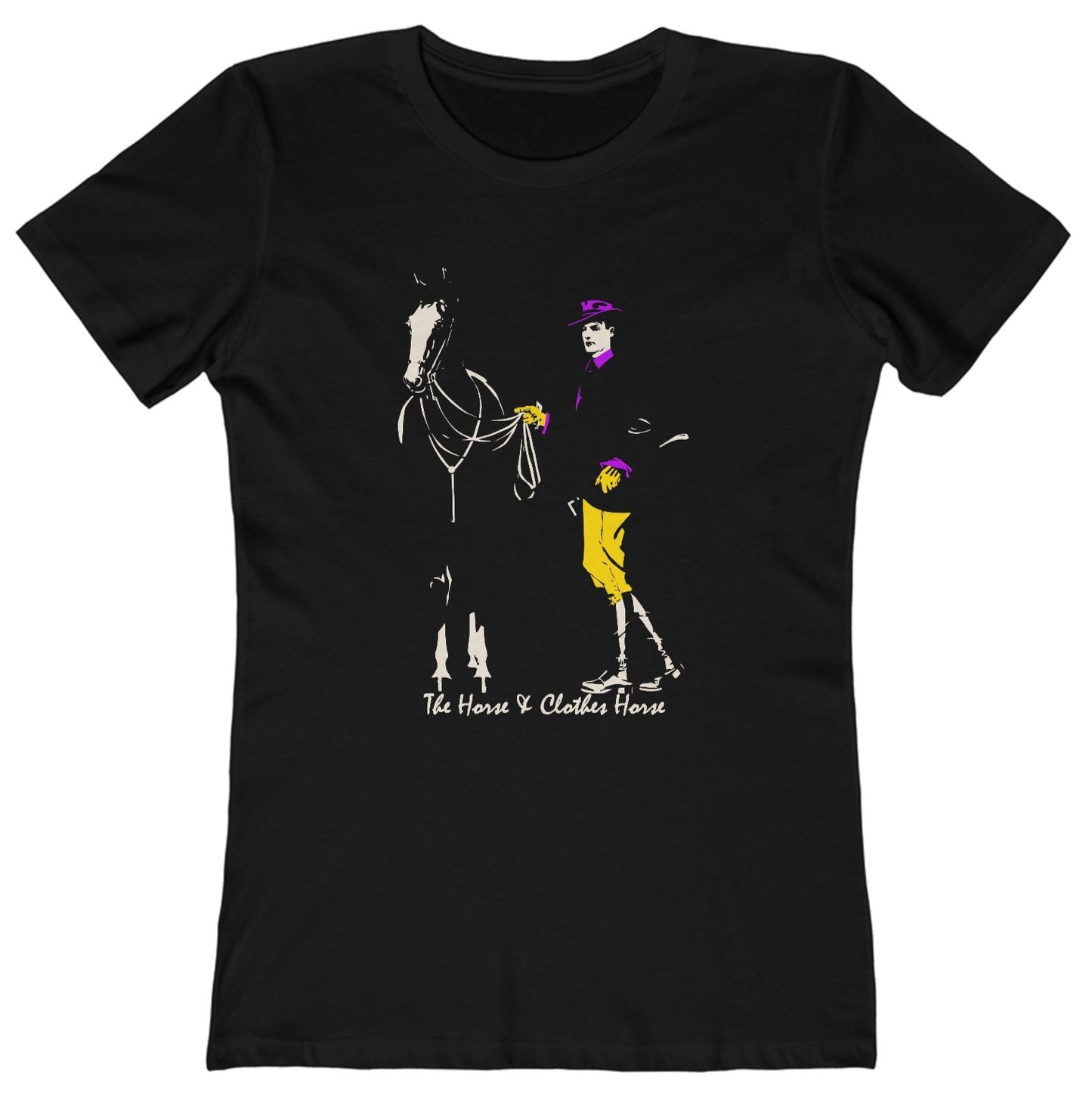 Horse and rider t-shirt