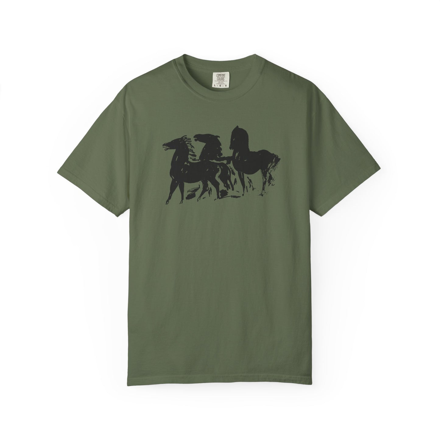 3 Horses Unisex T-Shirt