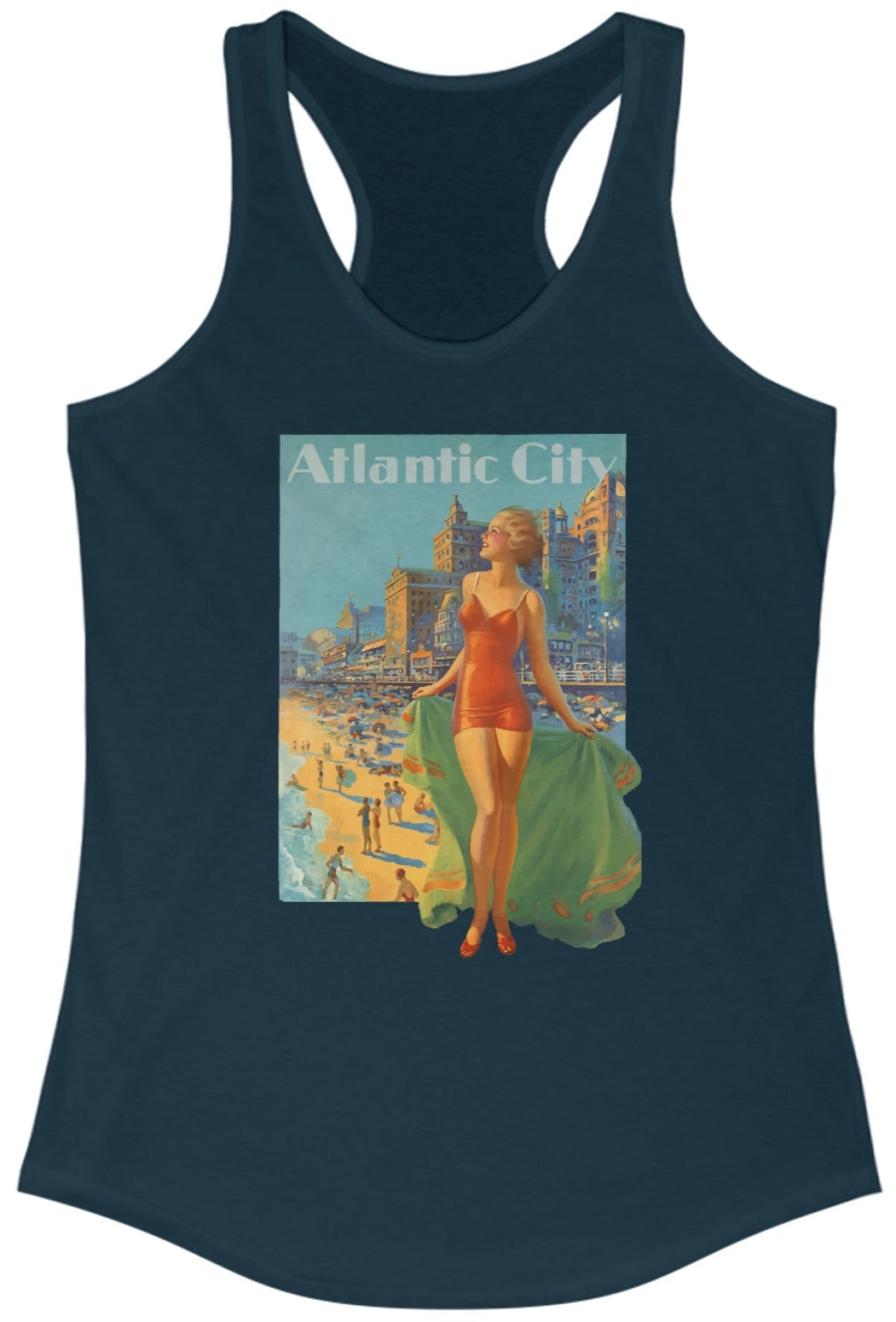 Atlantic City - Women's Racerback Tank