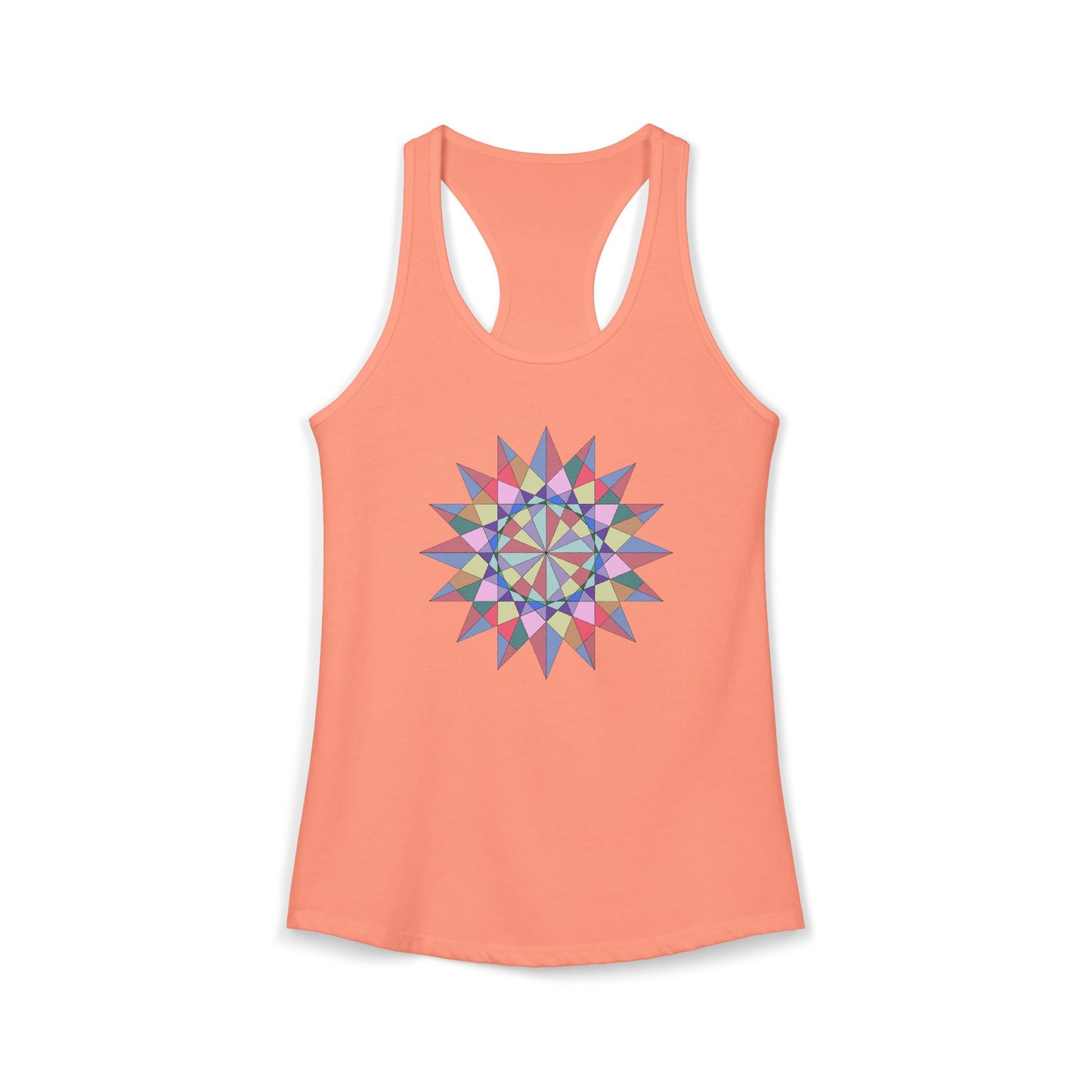 Odd Symmetry Original Graphic Women's Racerback Tank