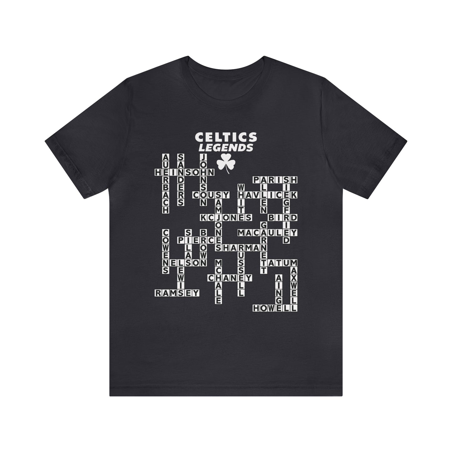 Celtics Legends Crossword - Unisex T-Shirt