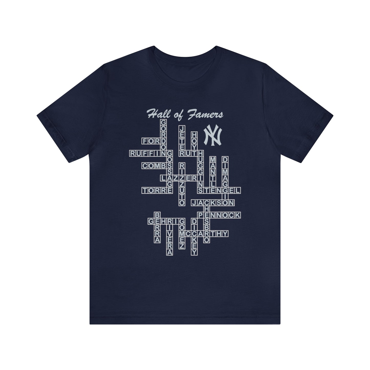 Yankee Legends Crossword - Unisex T-Shirt
