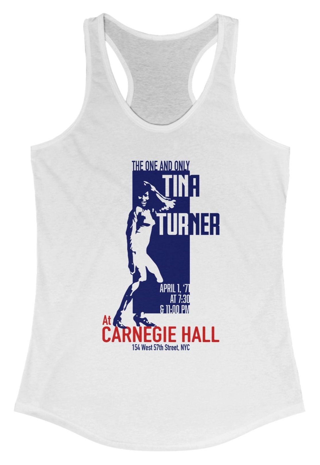 Tina Turner Carnegie Hall tank top