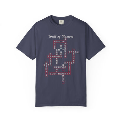 St Louis Cardinals Hall of Famers Crossword Unisex T-Shirt