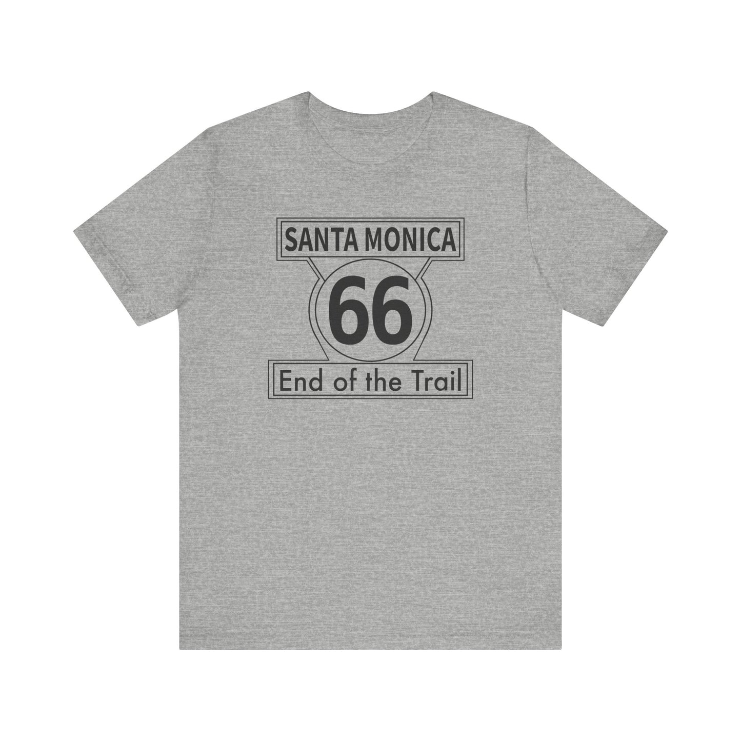 Santa Monica Route 66 - Unisex Tee