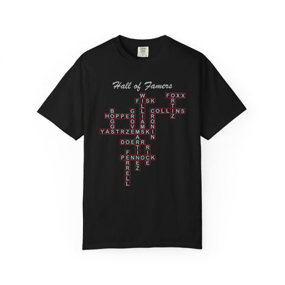 Boston Red Sox Hall of Famers Crossword Unisex T-Shirt