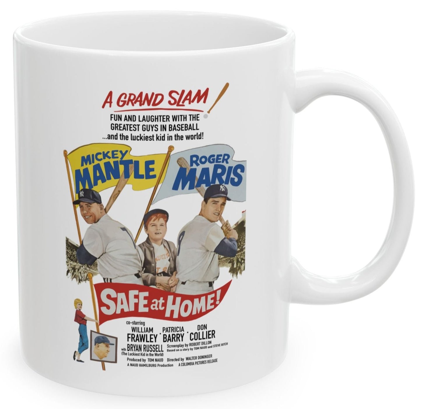 Mickey Mantle Roger Maris coffee mug