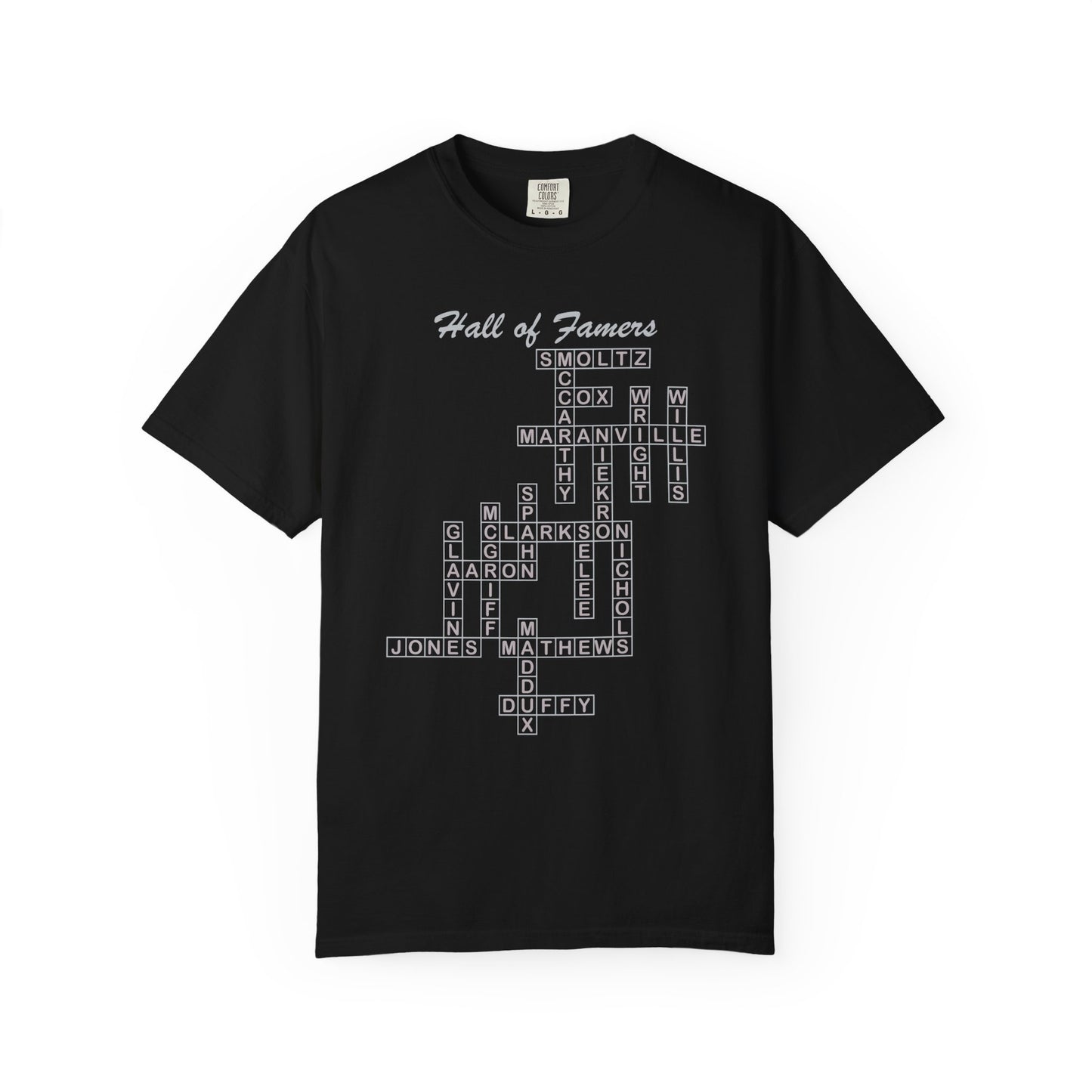 Braves Hall of Famers Crossword Unisex Tee