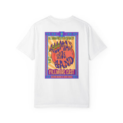 Fillmore East/Allman Bros at the Fillmore Front/Back Unisex T-Shirt