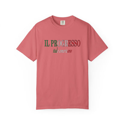 Il Progresso T-Shirt Italian Newspaper Unisex Tee