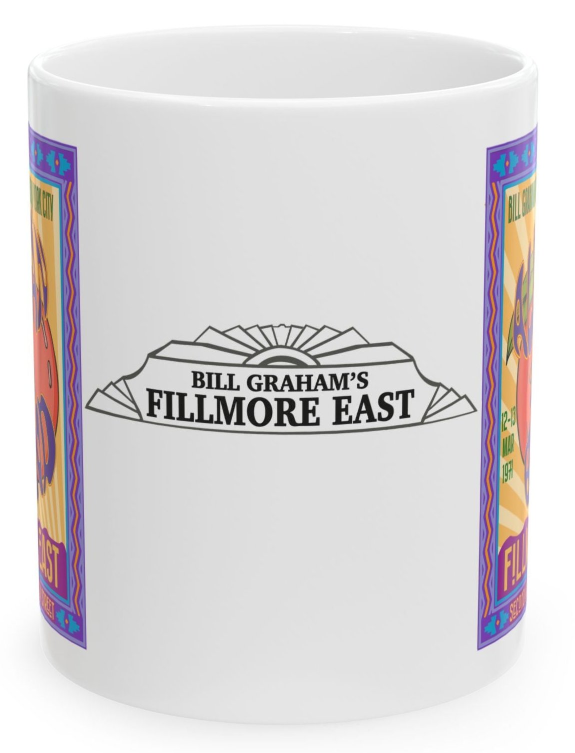 Allman Brothers Fillmore East Coffee Mug