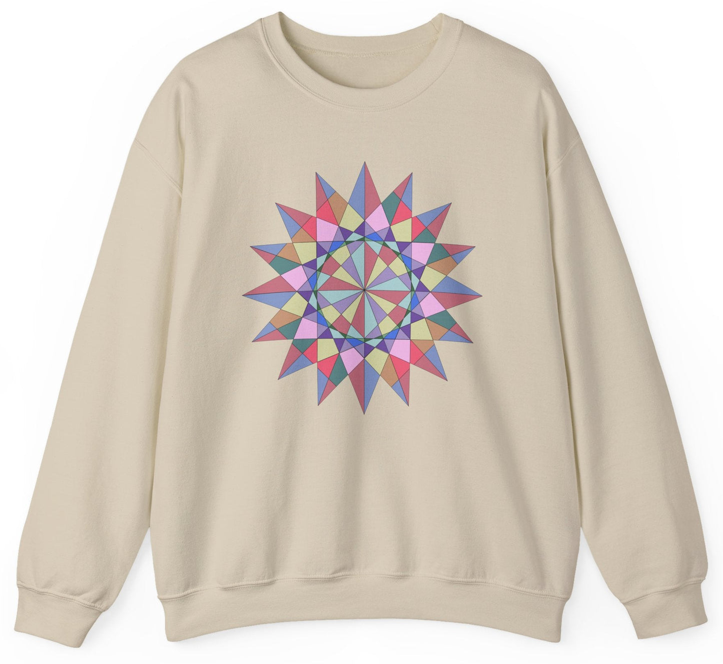 Original geometric graphic sweatshirt