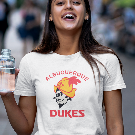 T-shirt with Albuquerque Dukes graphic