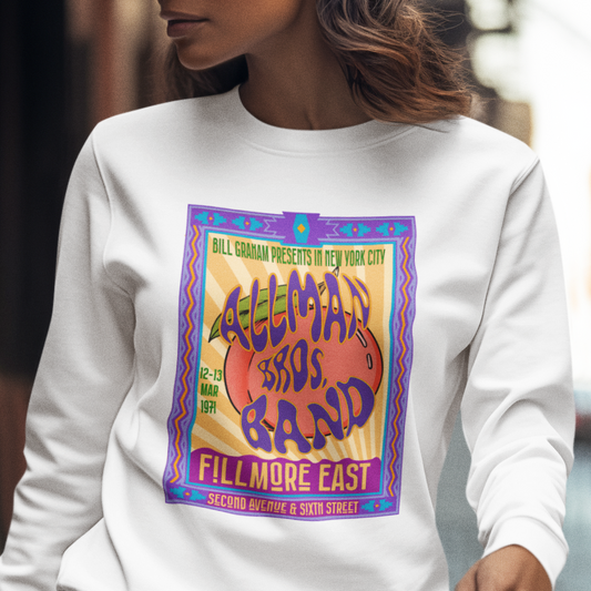 Allman Brothers Fillmore East sweatshirt