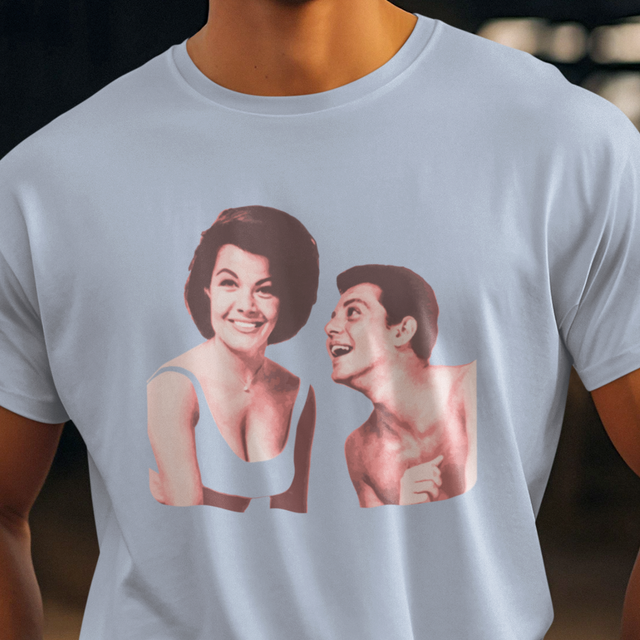 Annette Funicello and Frankie Avalon - Unisex T-Shirt