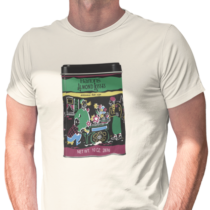 Barton's Almond Kisses Chocolate Candy T-Shirt Unisex