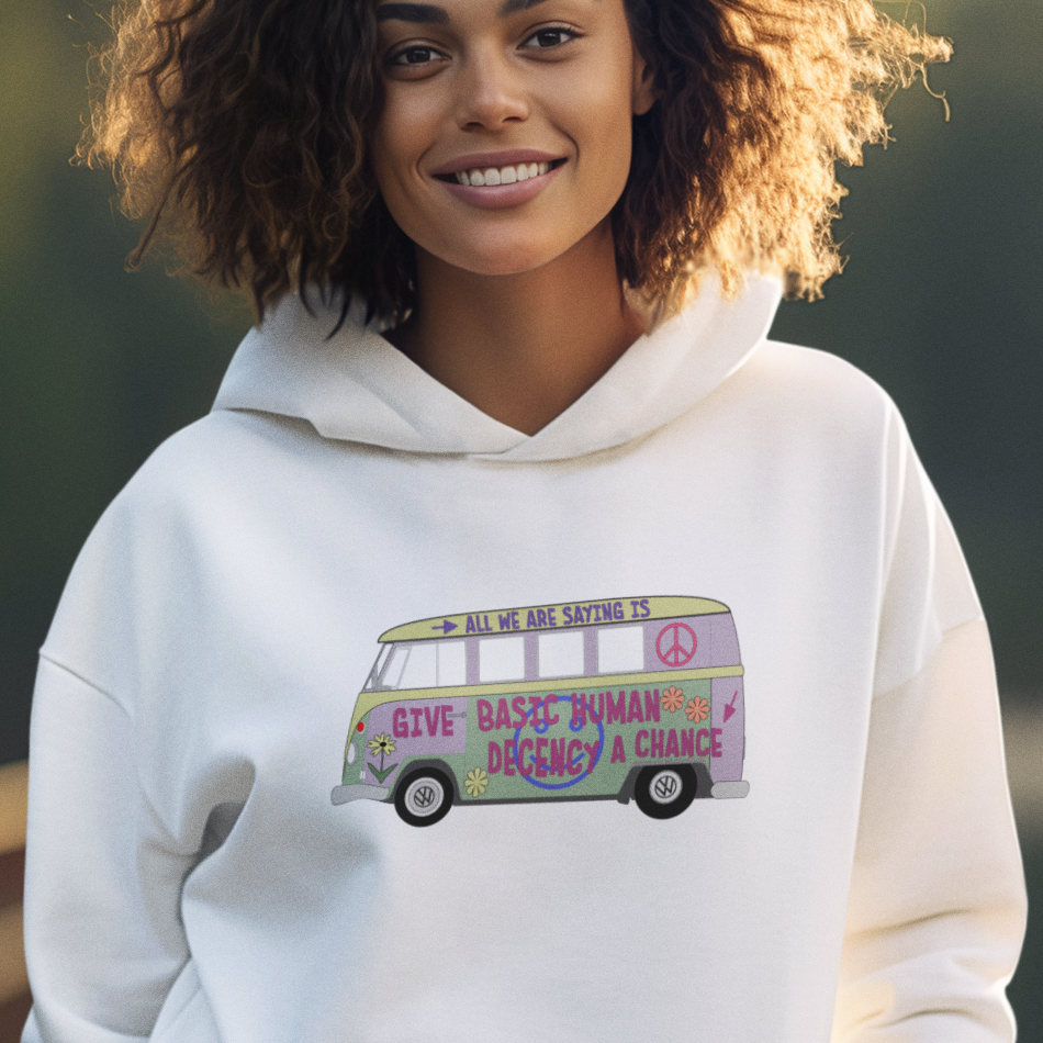 Hippie van hoodie