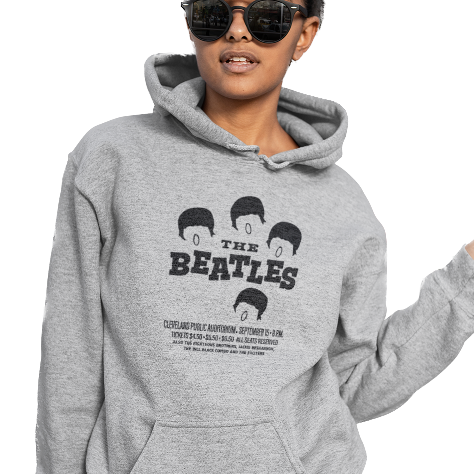 Beatles in Cleveland Unisex Hoodie