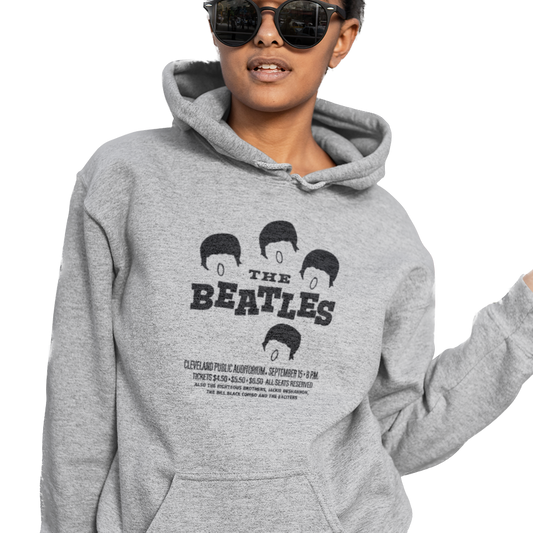 Beatles in Cleveland Unisex Hoodie