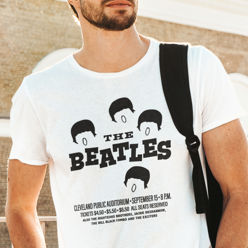 The Beatles Cleveland t shirt