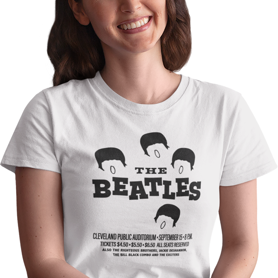 The Beatles Cleveland t shirt