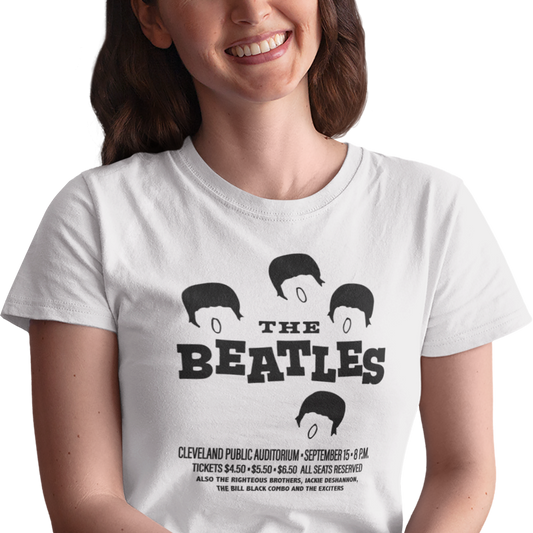 The Beatles Cleveland t shirt