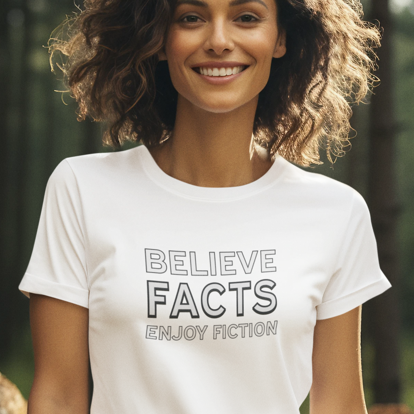 Facts and fiction t shirt