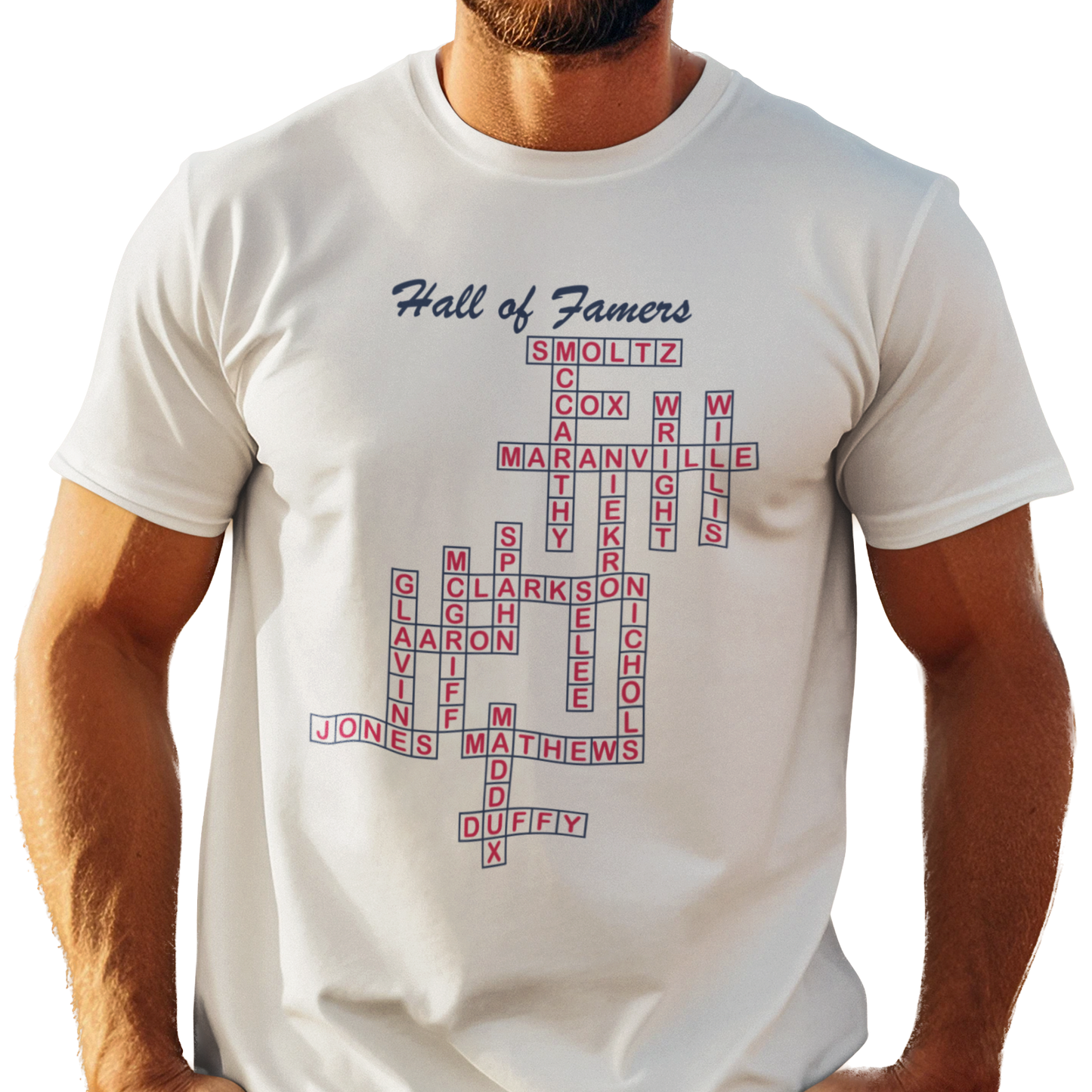 Braves Hall of Famers Crossword Unisex Tee