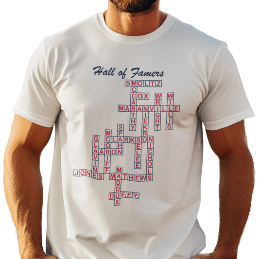 Braves Hall of Famers Crossword Unisex Tee