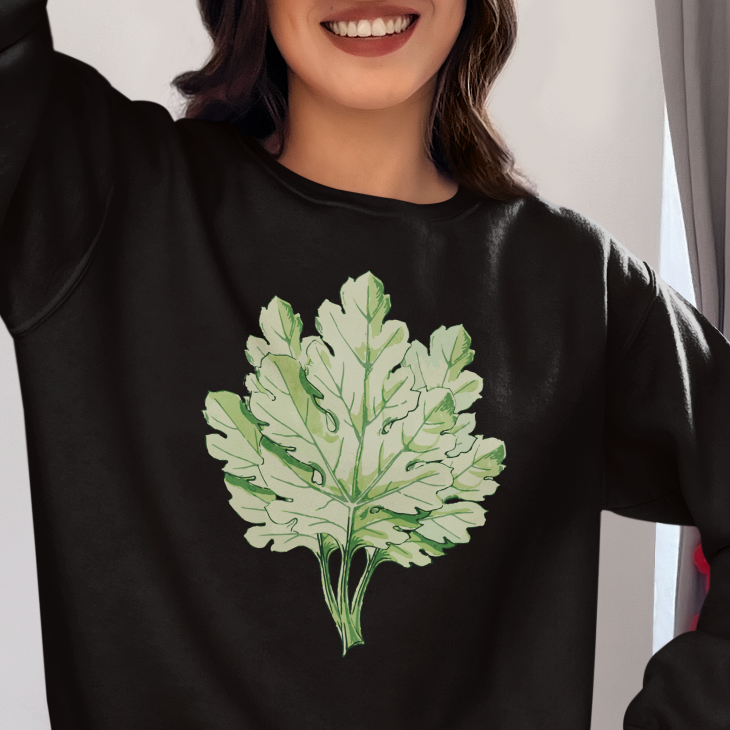 Chrysanthemum sweatshirt