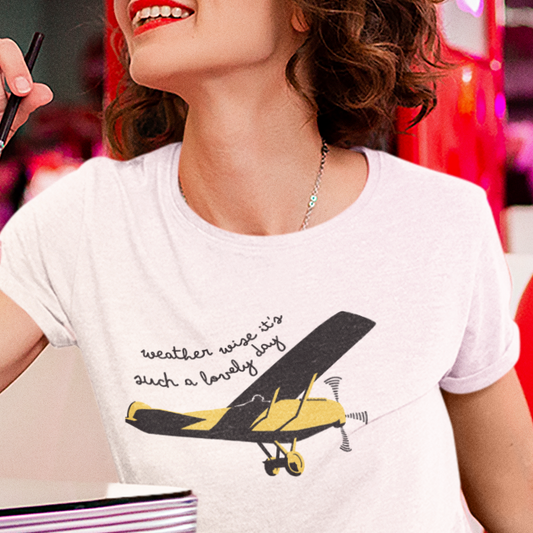 Come fly with me Sinatra airplane t shirt