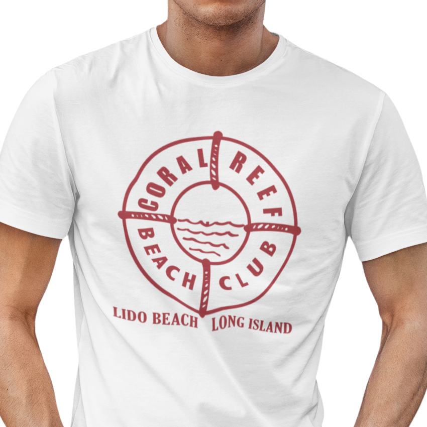 Coral Reef Lido Beach Club t-shirt
