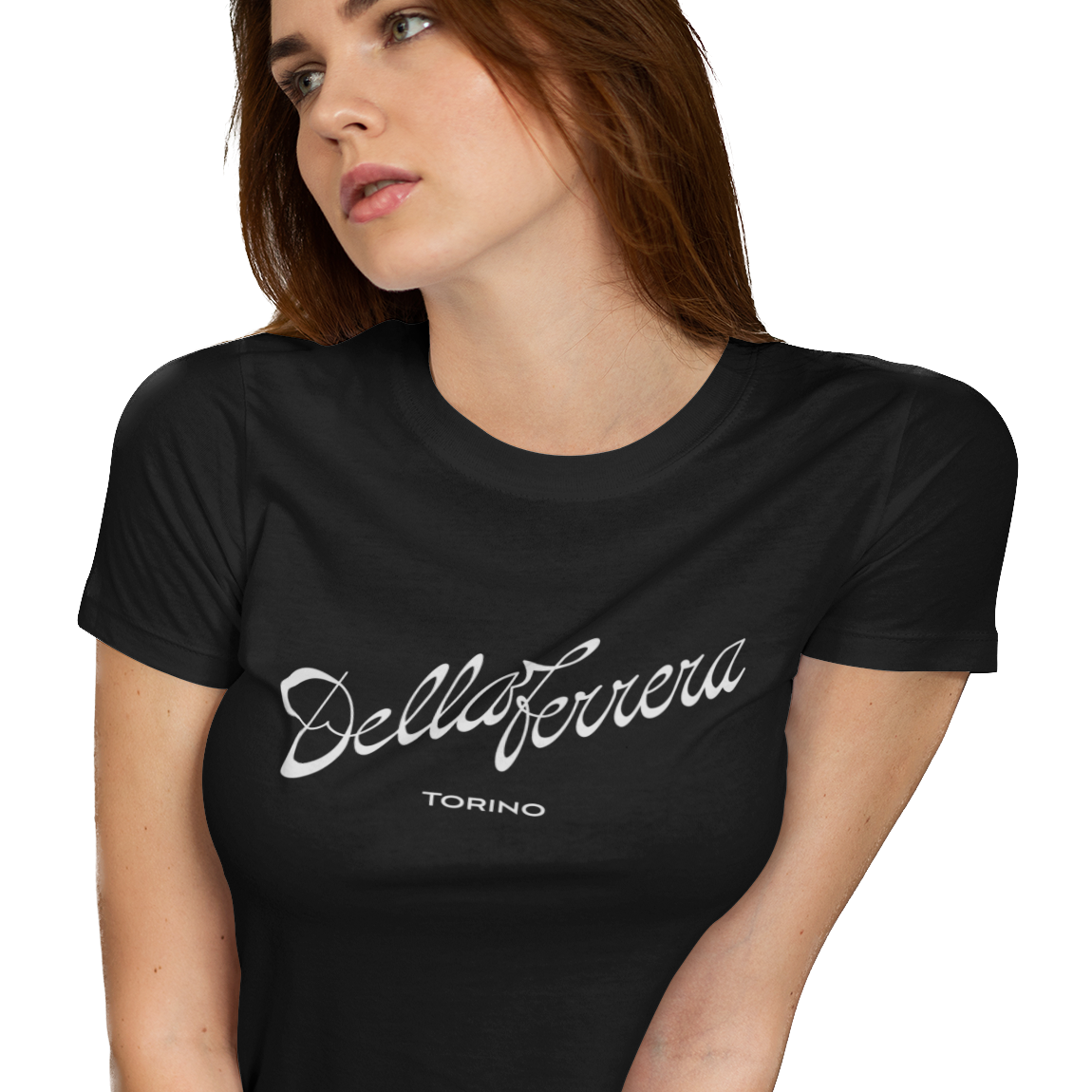 Della Ferrera T-Shirt Torino Italian Motorcycle Tee Women's