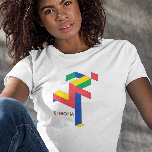 Ethiopia runner Olympics t shirt