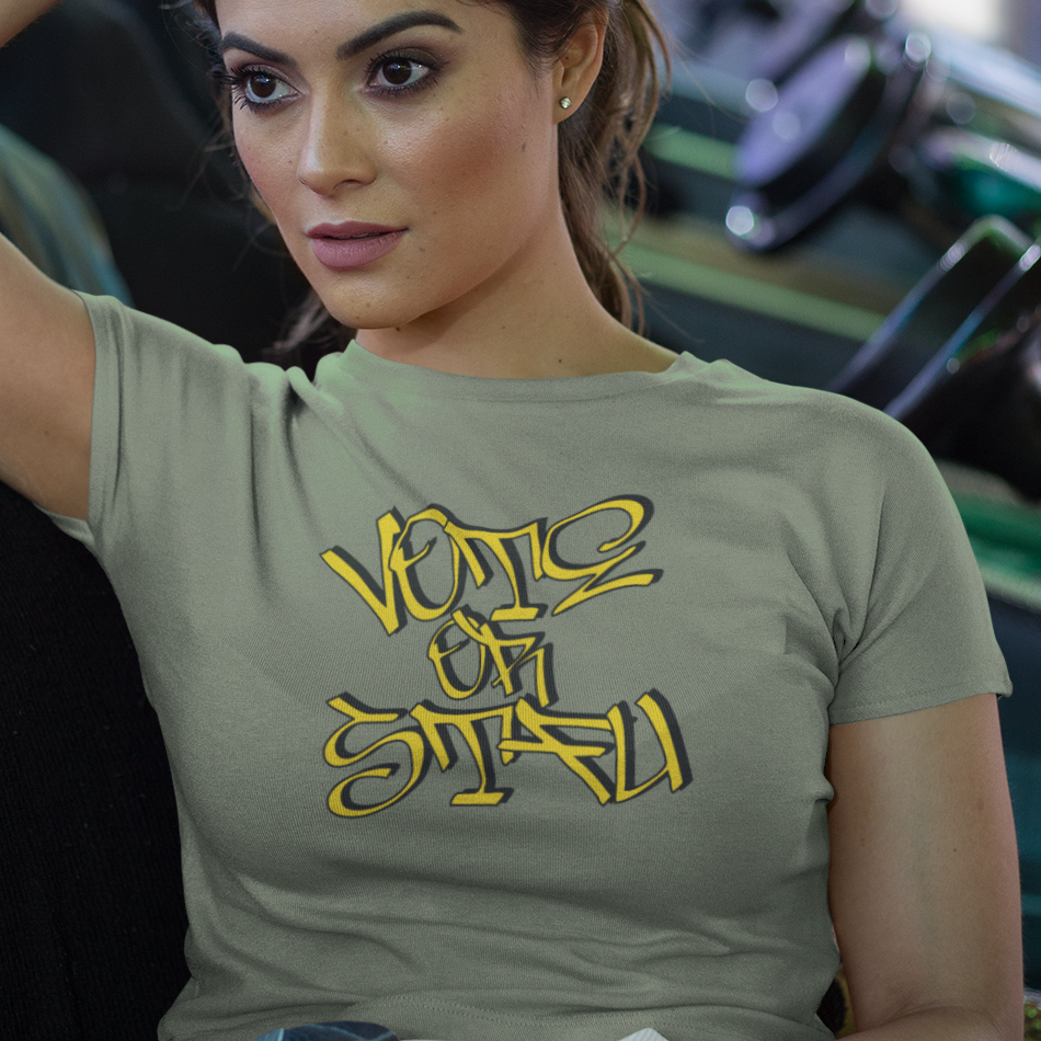 Vote or STFU T-Shirt Graffiti Women's