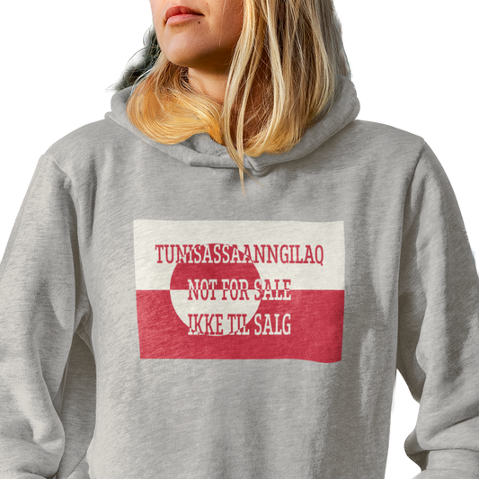 Greenland Flag Not For Sale Hoodie