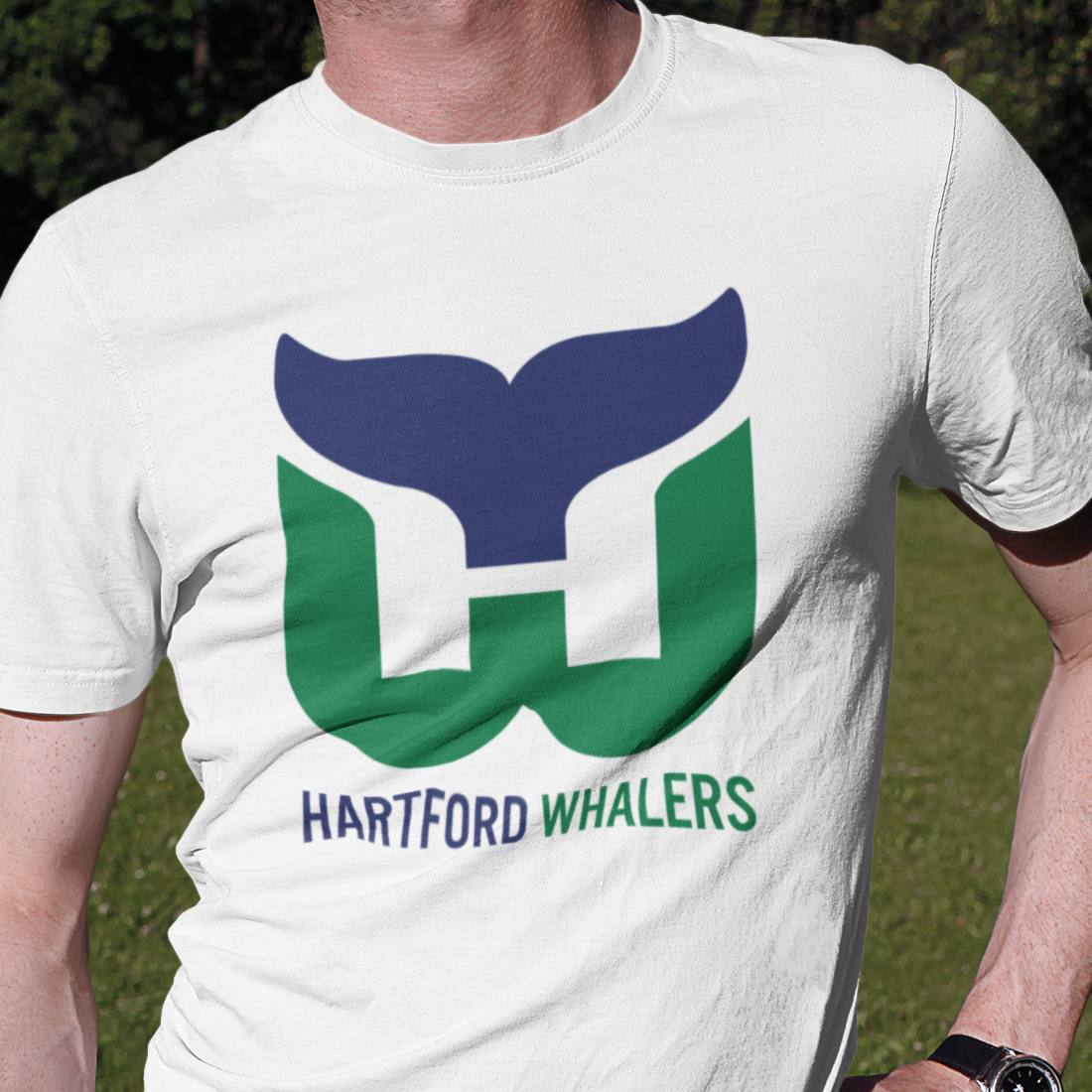 Hartford Whalers Ice Hockey tee